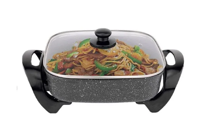 Healthy Choice Stone Electric Fry Pan