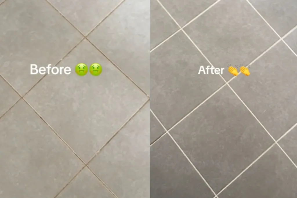 bunnings grout cleaning hack