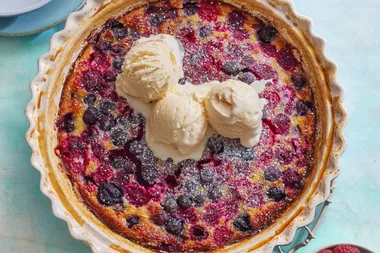 Berry clafoutis