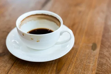 The best way to clean stained coffee mugs only uses one ingredient