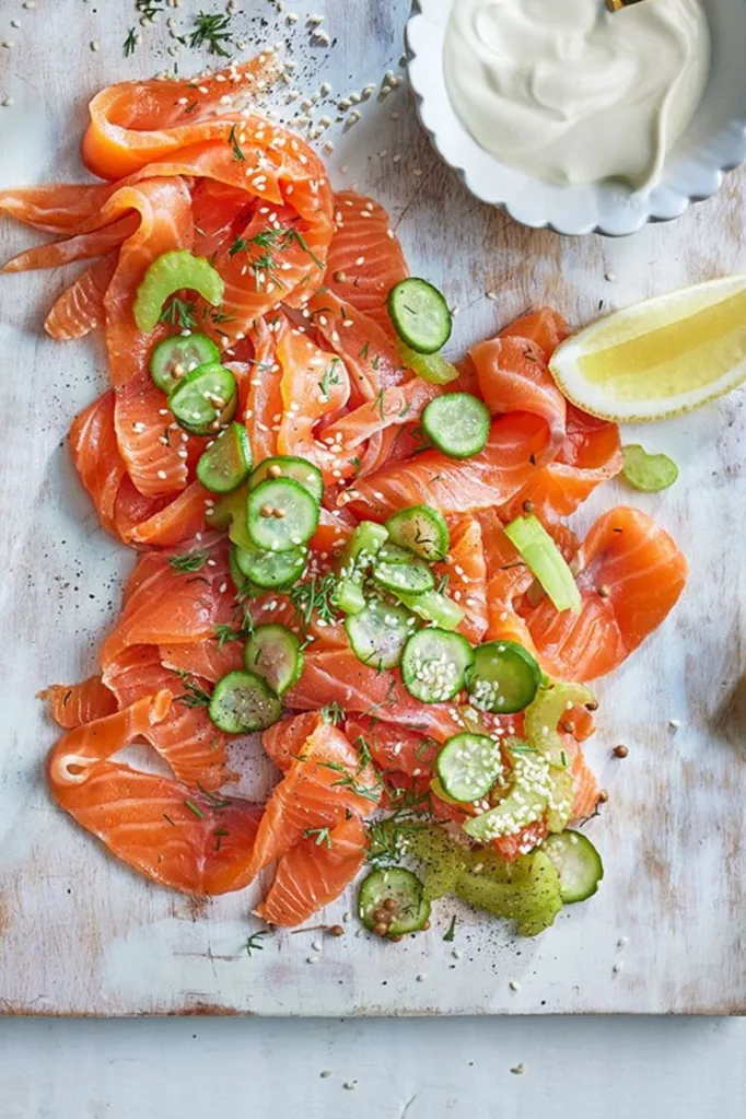 cheats-gravlax made as an easter recipe