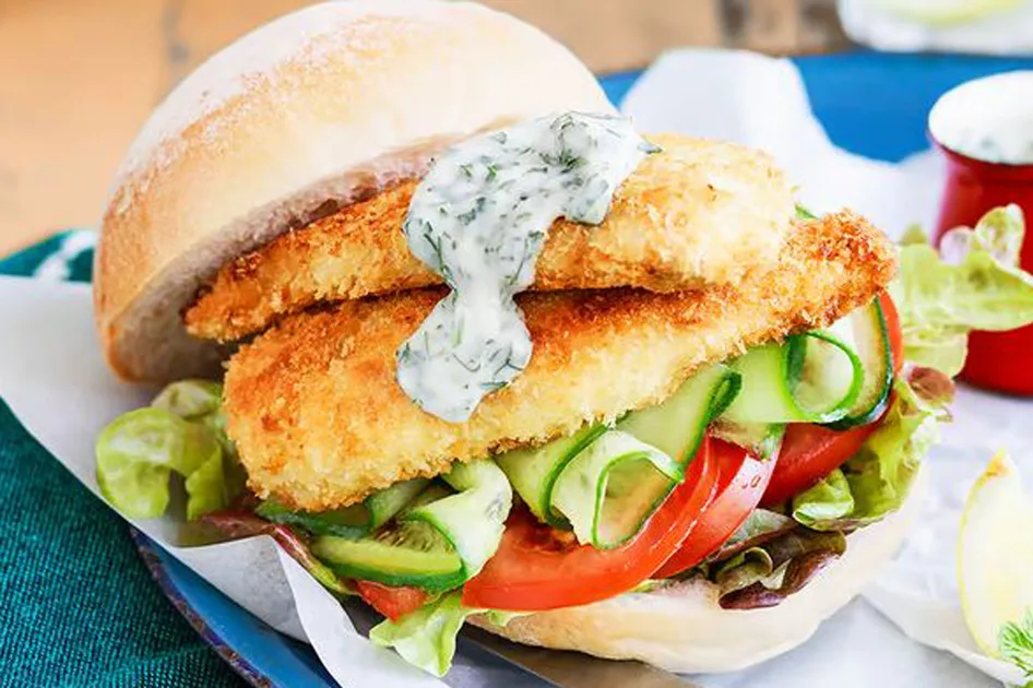 Chicken Tender Burgers Recipe | Better Homes & Gardens Australia