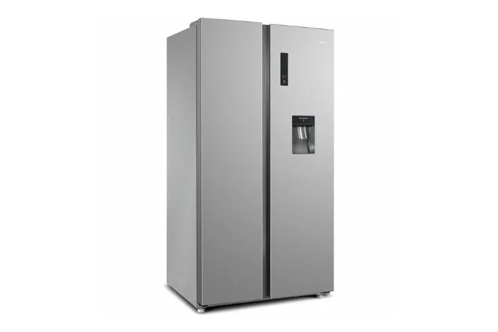CHiQ 559L Side By Side Fridge Silver
