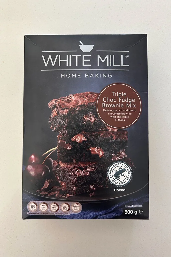 white wings triple fusge brownie mix