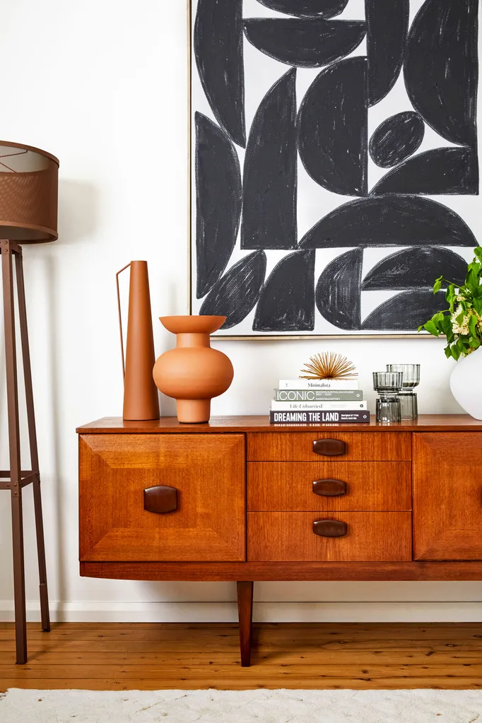mid century modern sideboard restoration
