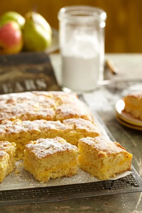 pear-custard-slice