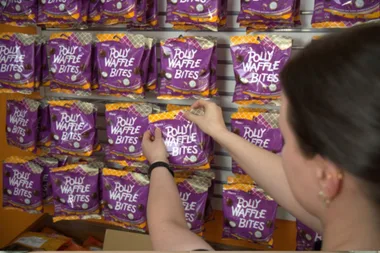 The iconic Polly Waffle chocolate bar is back on supermarket shelves