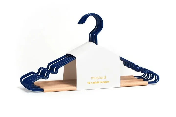 Navy hangers Mustard Made