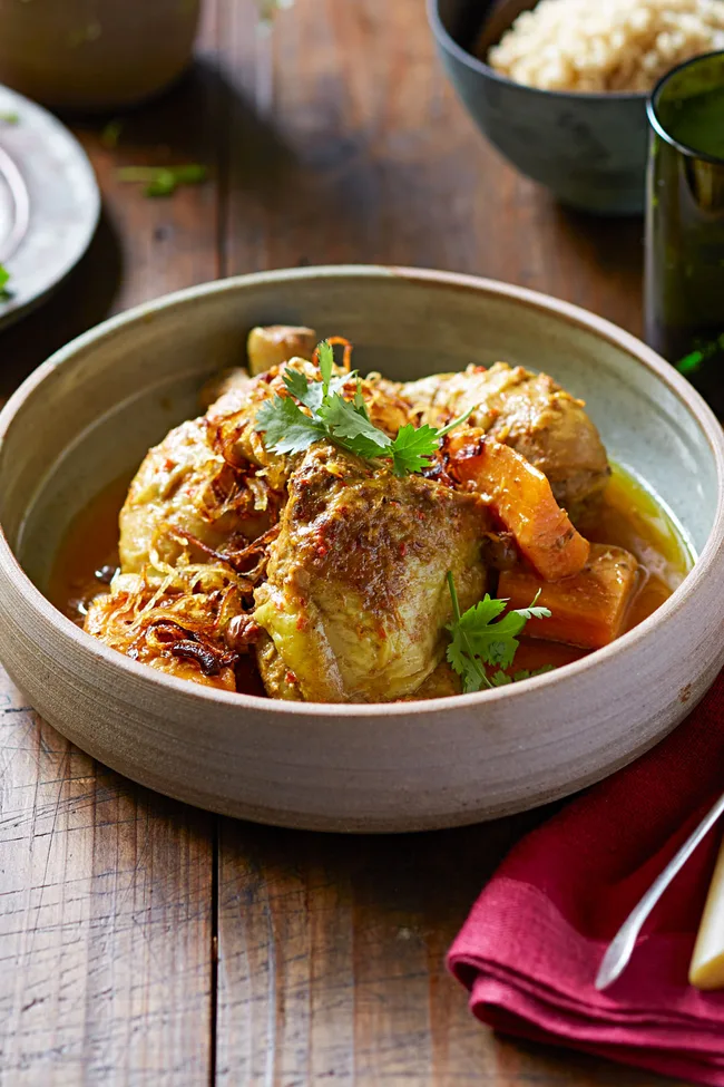 massaman chicken curry