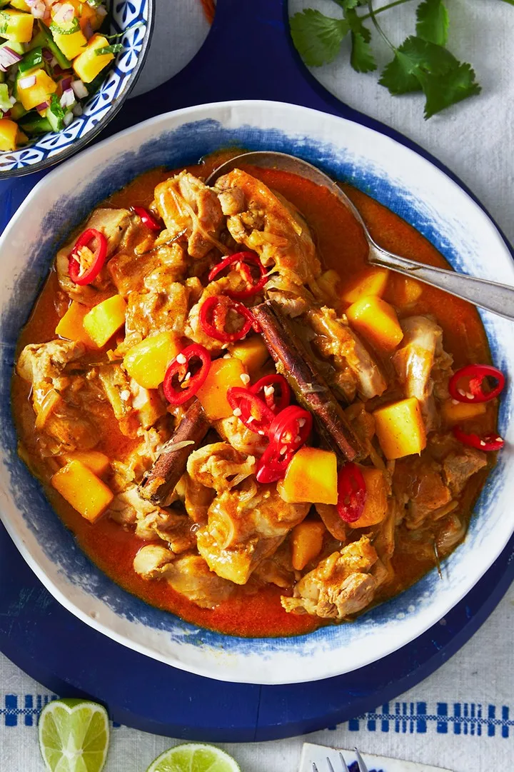 mango chicken curry