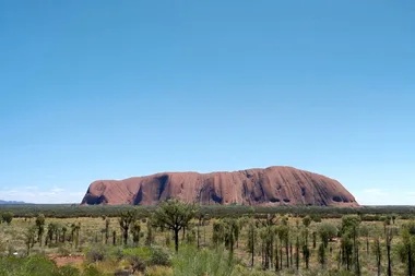 Colin and Joh explore Uluru
