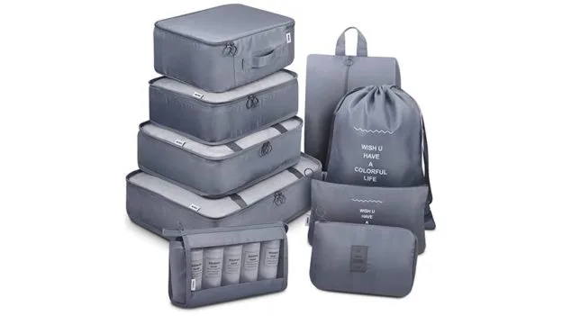 Ninepack packing cubes