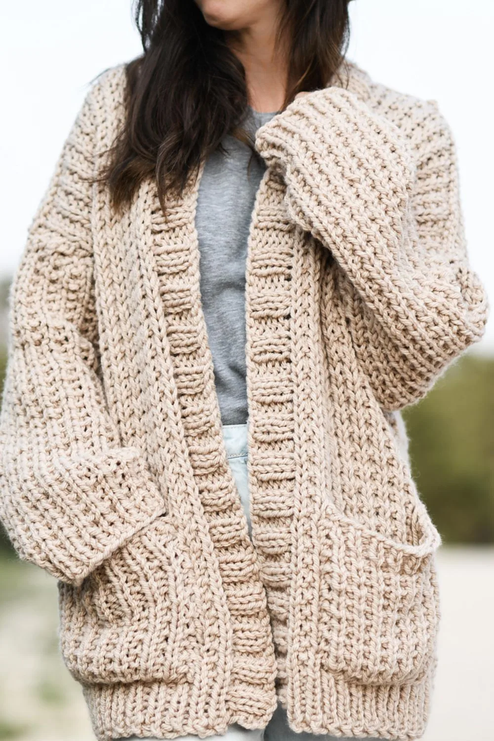 Big comfy free cardigan pattern from Ravelry.