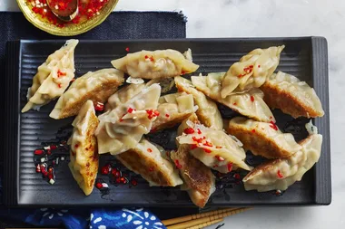 Clarissa’s pork dumplings