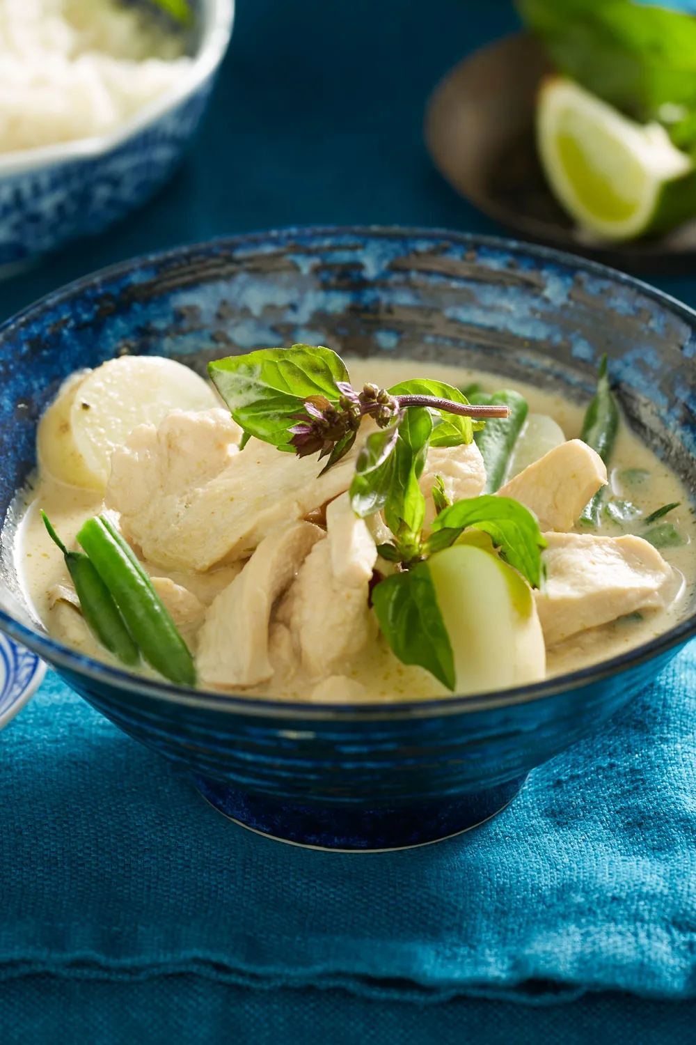green chicken curry