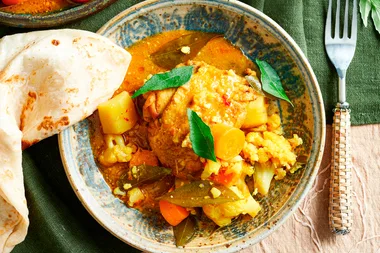 Spicy Malaysian chicken curry