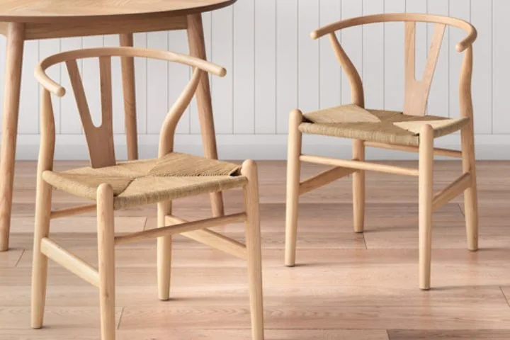 Hans Wegner Wishbone Replica Dining Chairs