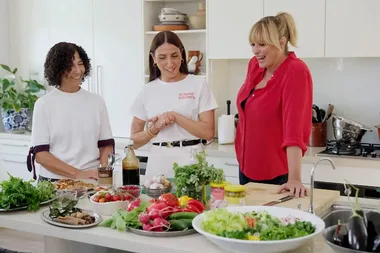 Joh visits the Sunday Kitchen for a traditional Middle Eastern cooking class