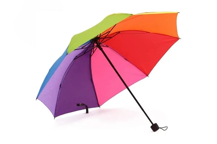 Rib rainbow umbrella