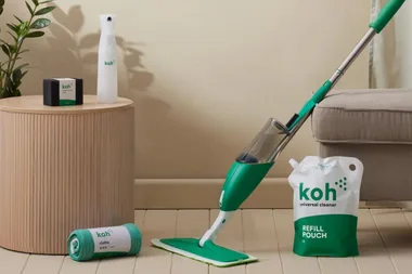 “Koh cleaning products used in a home, available with Koh discount codes