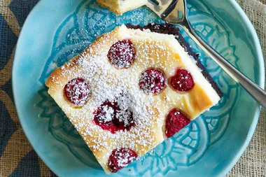 Raspberry cheesecake brownies