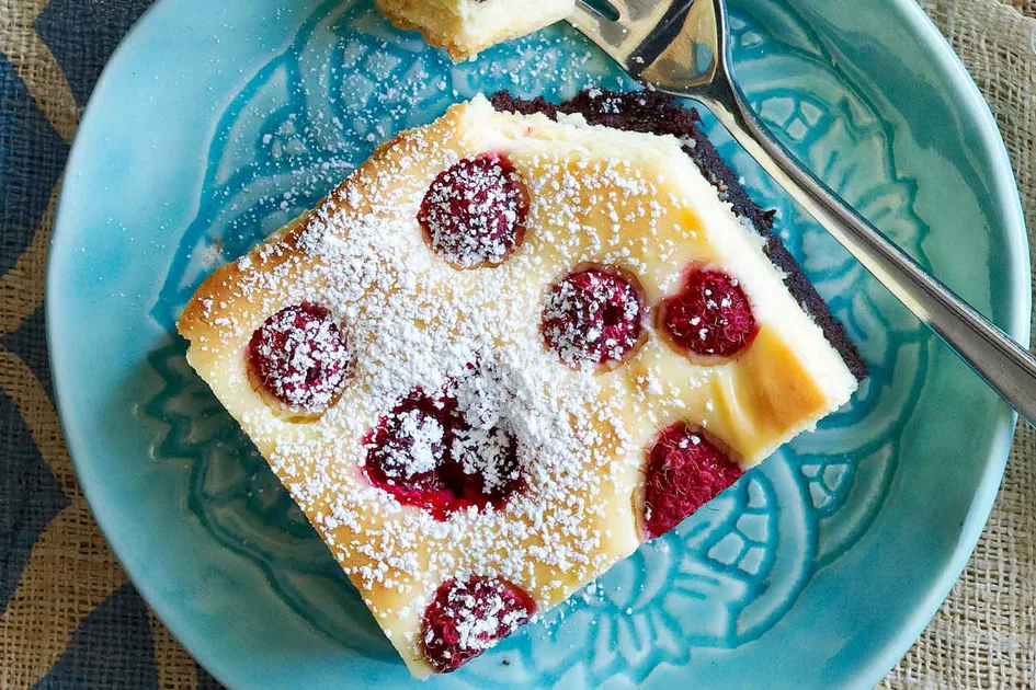 Raspberry Cheesecake Brownies Recipe | Better Homes & Gardens Australia