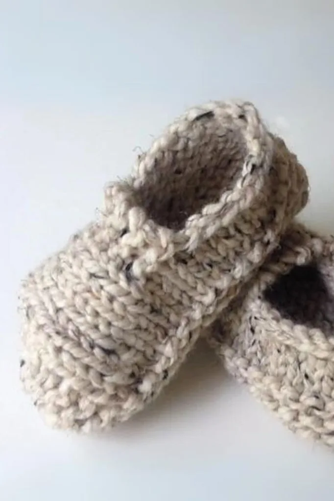 cloud slippers free knitting pattern