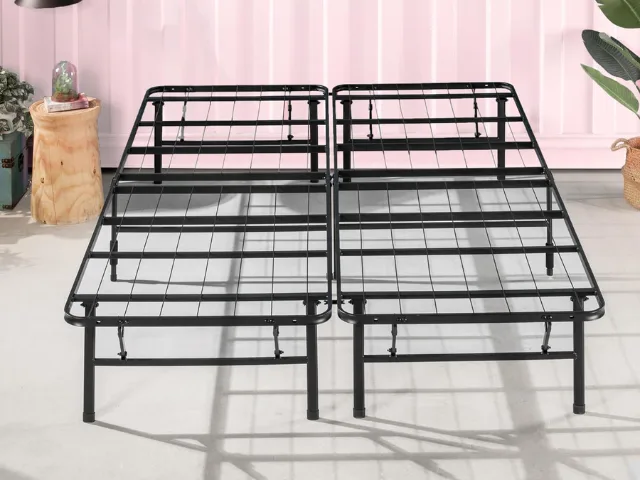 zinus smartbase foldable bed frame