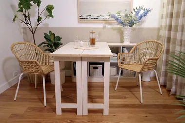 How to create a sideboard that can transform into a table