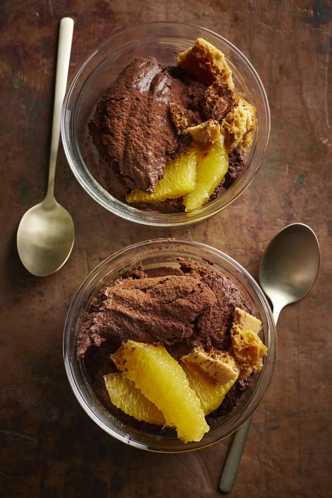 orange chocolate mousse colin