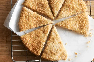 This nutty, buttery walnut shortbread is perfect for afternoon tea