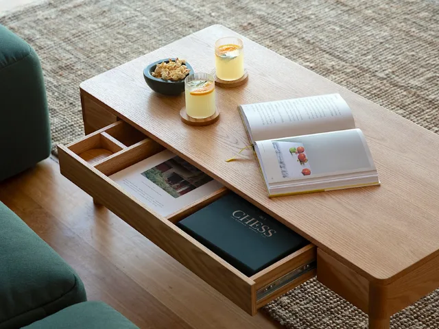 Hideaway coffee table