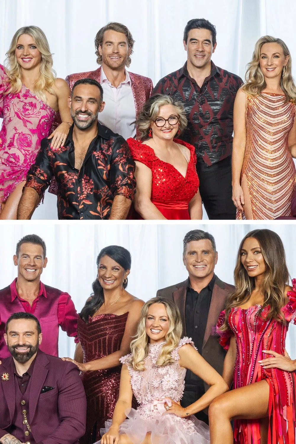group of dancers dressed in glitz and glamour for dancing with the stars 2024