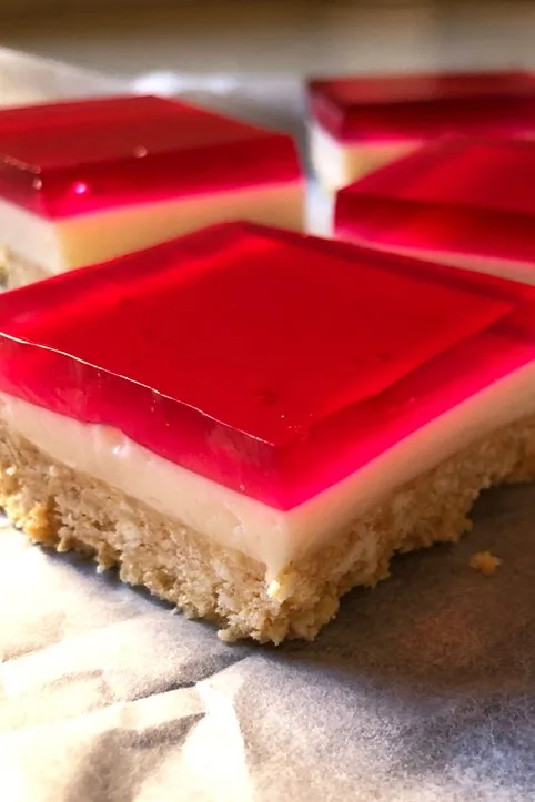 close up of jelly slice