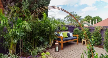 How to build a metal arbour