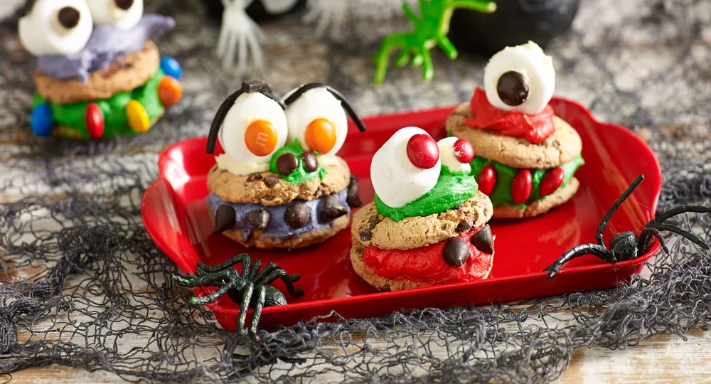 Super scary monster biscuits for a Halloween party Recipe | Better Homes & Gardens Australia