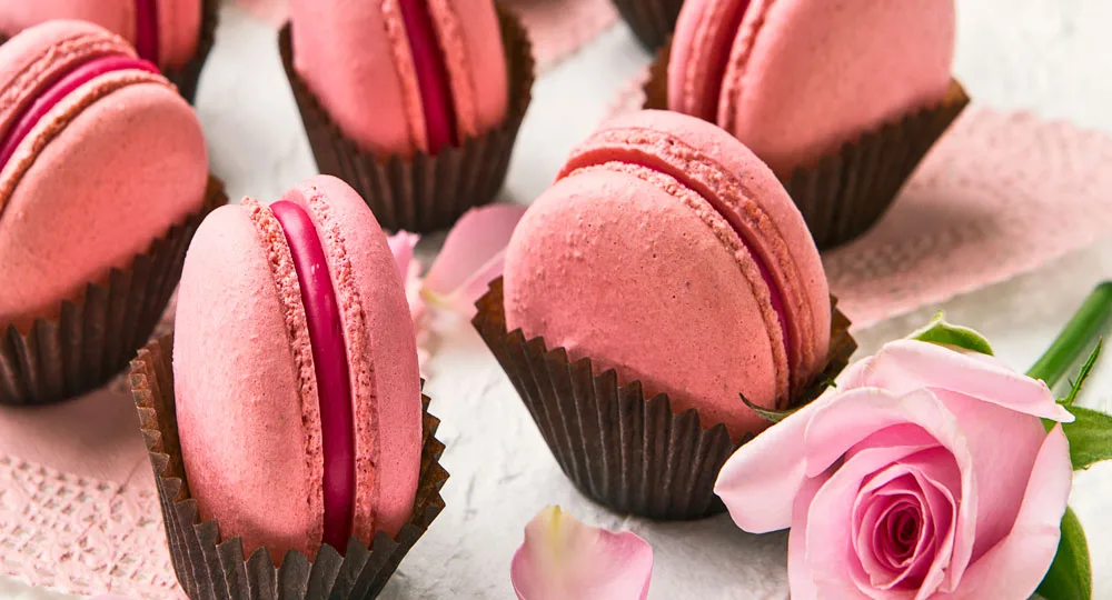Rosewater macarons - Better Homes & Gardens Australia