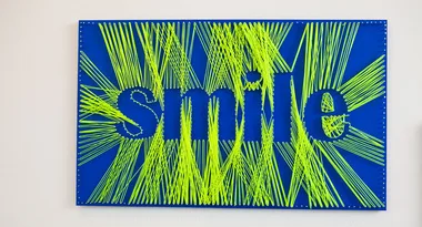 How to make string art