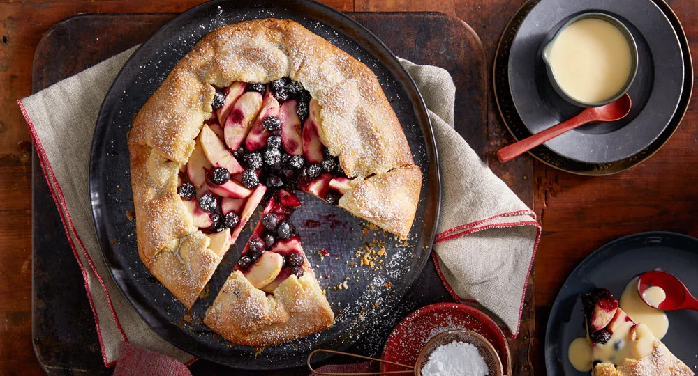 Blueberry and apple crostata - Better Homes &amp; Gardens Australia