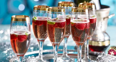 Raspberry Prosecco royale recipe