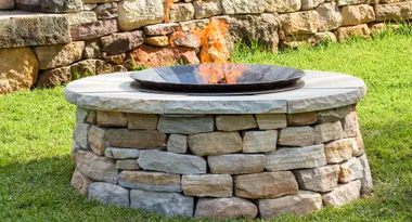 Make your own backyard fire pit