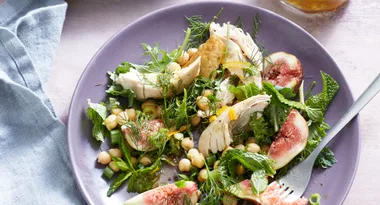 Chicken and fig salad