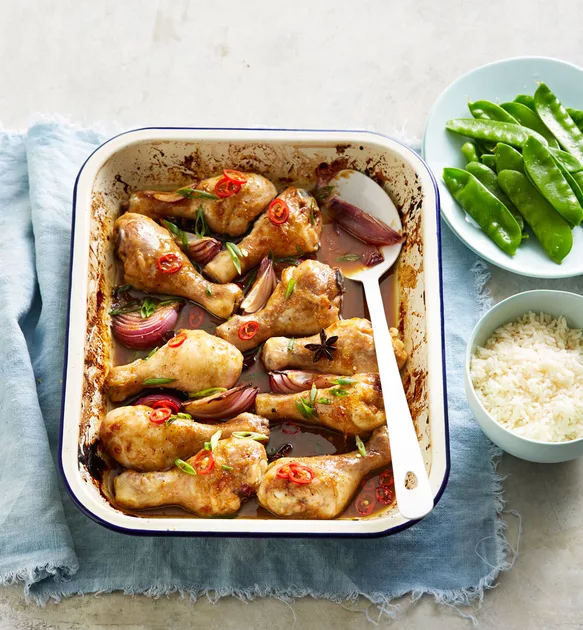 Sticky Asian-spiced chicken drumsticks - Better Homes & Gardens Australia