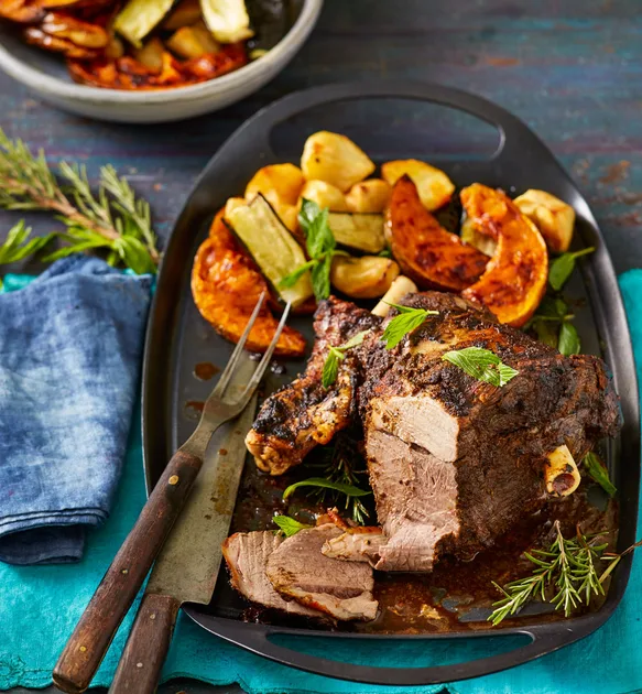 Turkish lamb leg roast - Better Homes & Gardens Australia