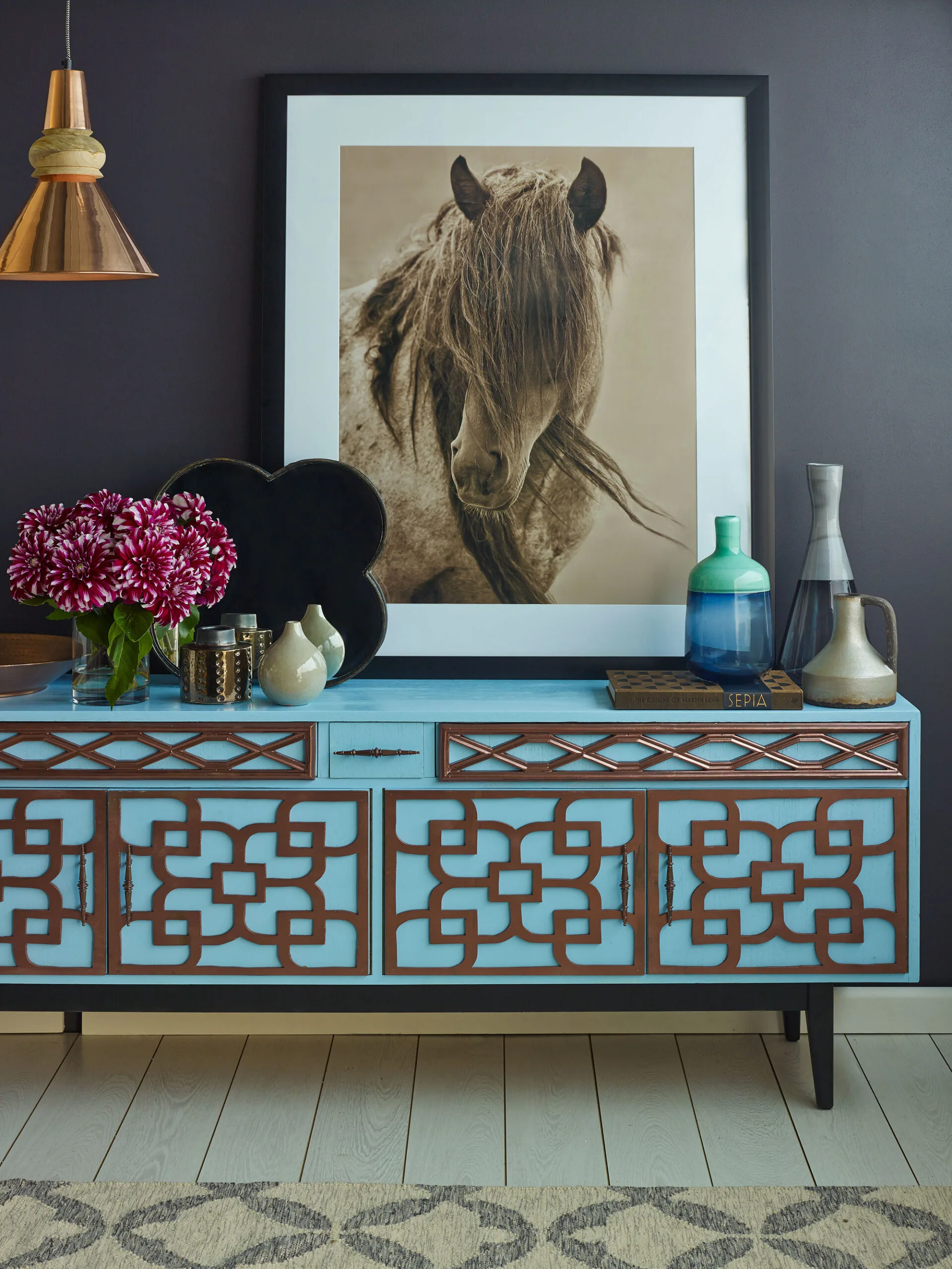 restore old sideboard final details