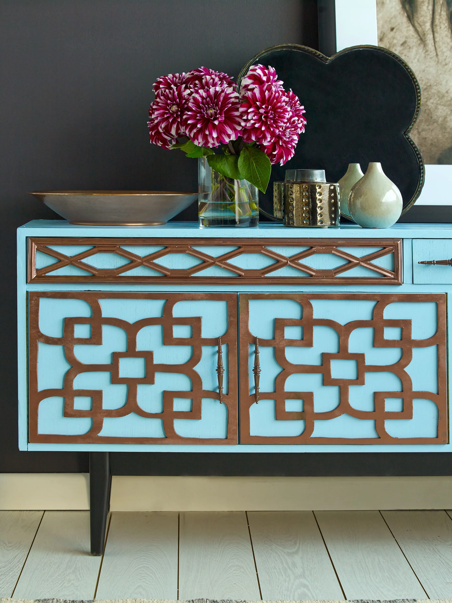 restore old sideboard final details