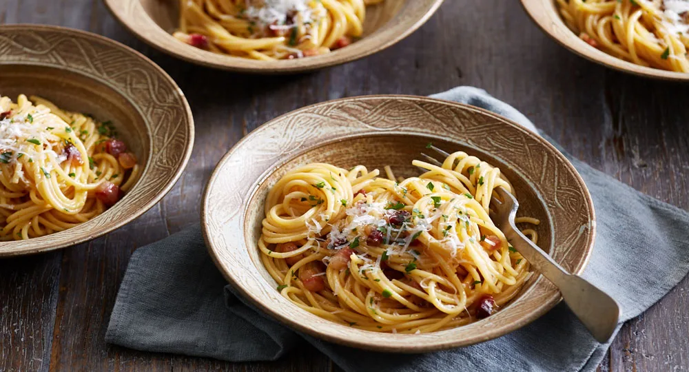 Spaghetti carbonara - Better Homes & Gardens Australia