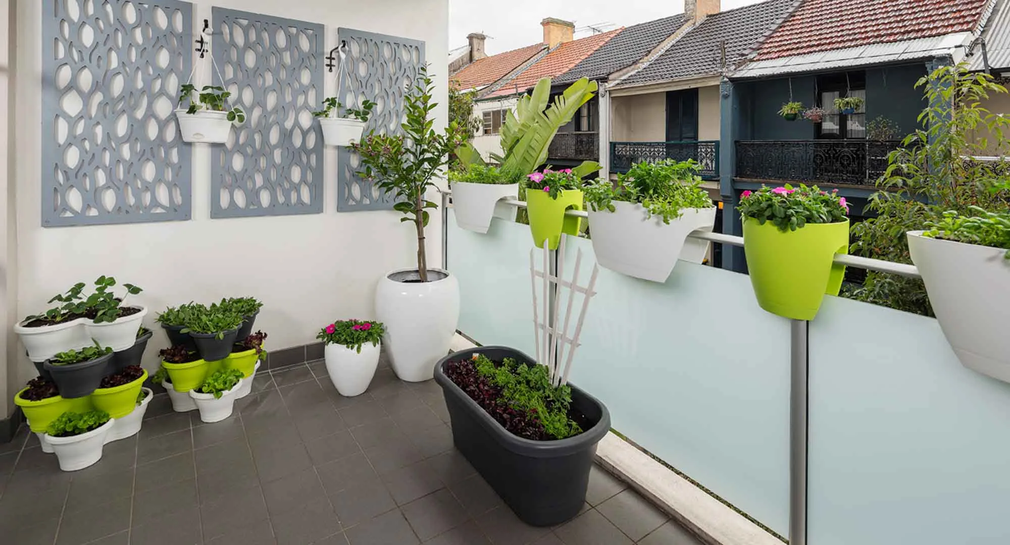 Turn your small balcony into an edible vertical garden