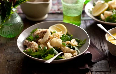 Salt and pepper calamari
