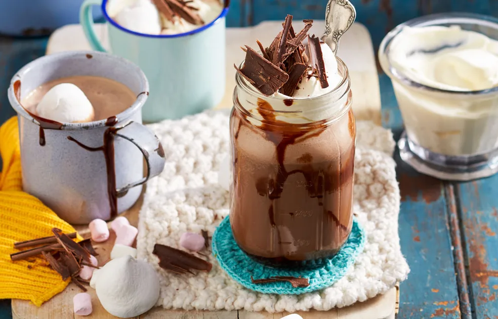 Fast Ed's malted jaffa hot chocolate Recipe - Better Homes & Gardens Australia